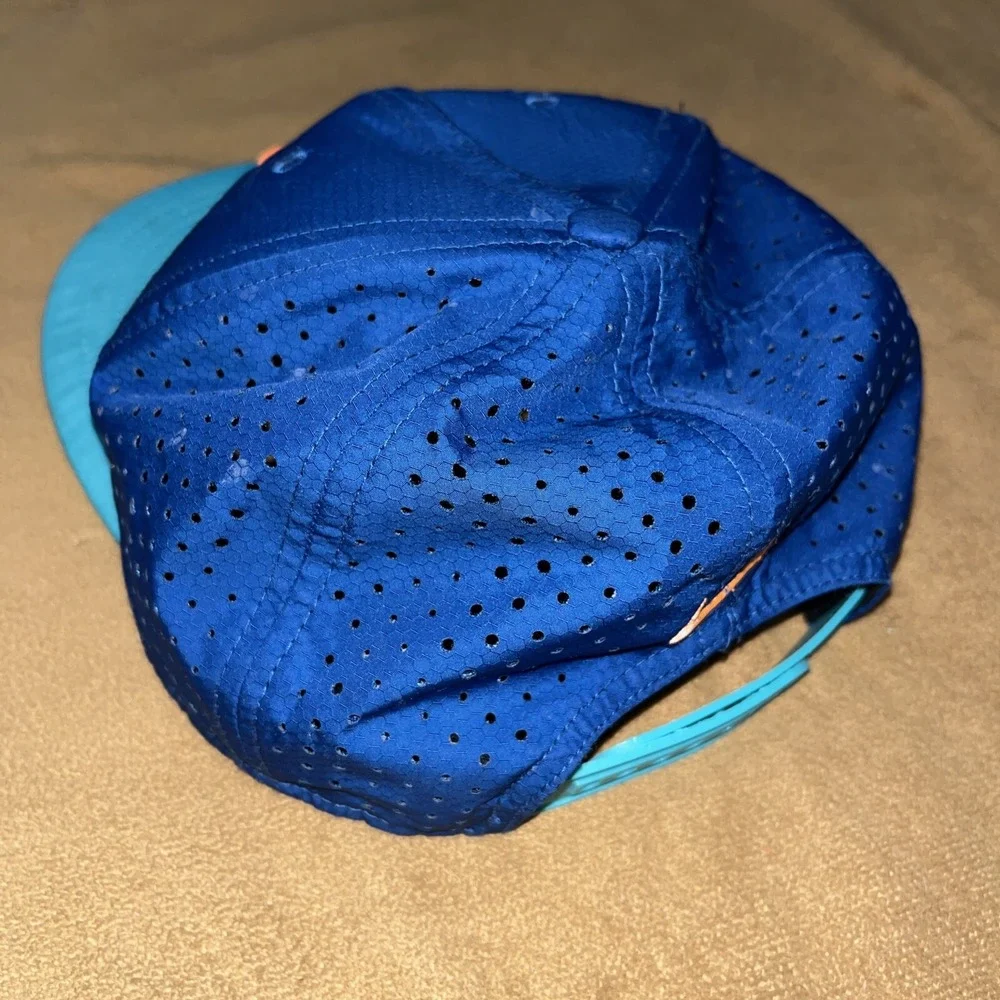 Nike Kids KD Hat Adjustable Basketball SnapBack Aqua Orange Kevin Durant Dri Fit